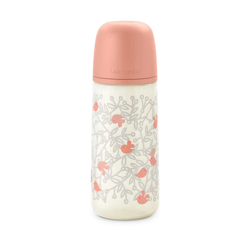 Biberon Suavinex SX Pro 360ml, Debit Dens L - Vanilie - Roz [ps:d002e310-2c82-4ec2-97c9-e50490ab3418]