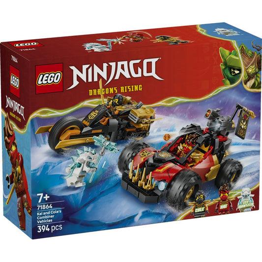LEGO NINJAGO Vehiculele Transformabile Kai și Cole 71864 - Default Title [ps:b869054a-a4a1-404c-bbea-87899d4b095e]