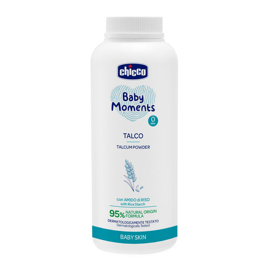 Pudra de talc Chicco Baby Moments, 150g, 0luni+ - Default Title [ps:c46e553d-5000-4961-b610-59e0f3e95307]