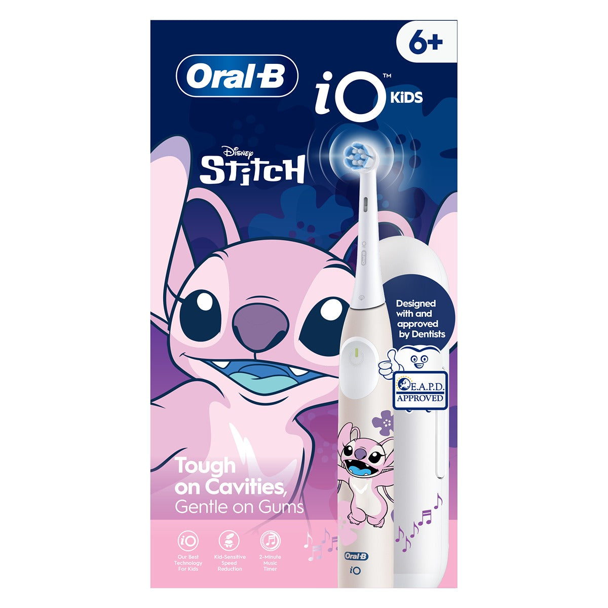 Periuță Electrică ORAL-B iO Kids Stitch & Angel - Stitch Angel [ps:d7581915-68ef-401b-a6e3-586b95bb1687]