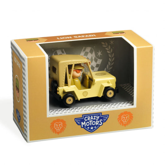 Masina safari, Colectia Crazy Motors, Djeco [ps:d59f17a8-b4e6-4ce0-84aa-89ef297b962a]