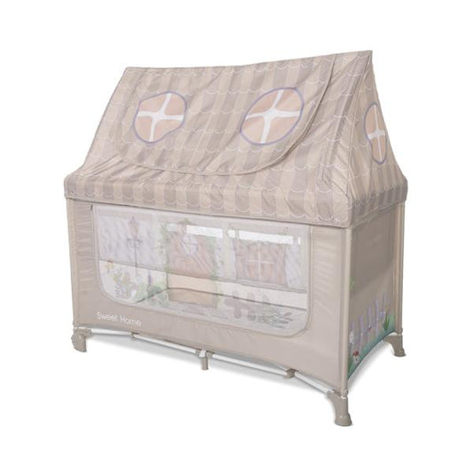 Pătuț Pliabil Lorelli Sweet Home, 2 Nivele, Beige - Beige [ps:7099b14e-2148-45eb-abba-f847067a26bc]