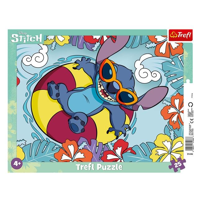 Puzzle Stitch pe Colac Gonflabil 25 piese - Trefl/Jumbo - Colorat [ps:e47dbaba-4903-43af-bb05-441f53555af3]