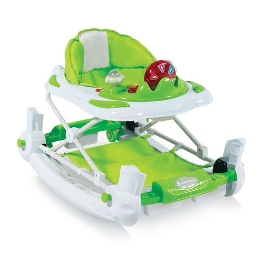 Premergător Leagăn Lorelli School cu Eurobază, Green - Verde [ps:2f5bac92-08d1-4864-8cae-3a864263f2cb]