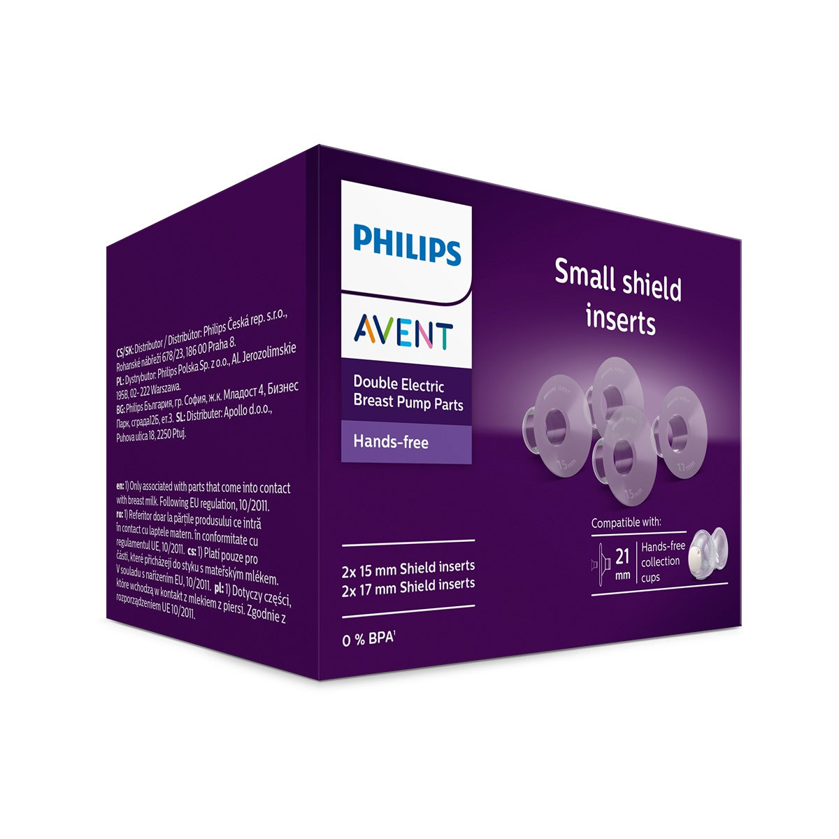 PHILIPS SCF554/11 Avent Hands-free, accesorii ingrijire bebe, insertii mici de protectie, 4 buc [ps:8b064d2d-fd16-405c-afd9-520ad8ae57cf]