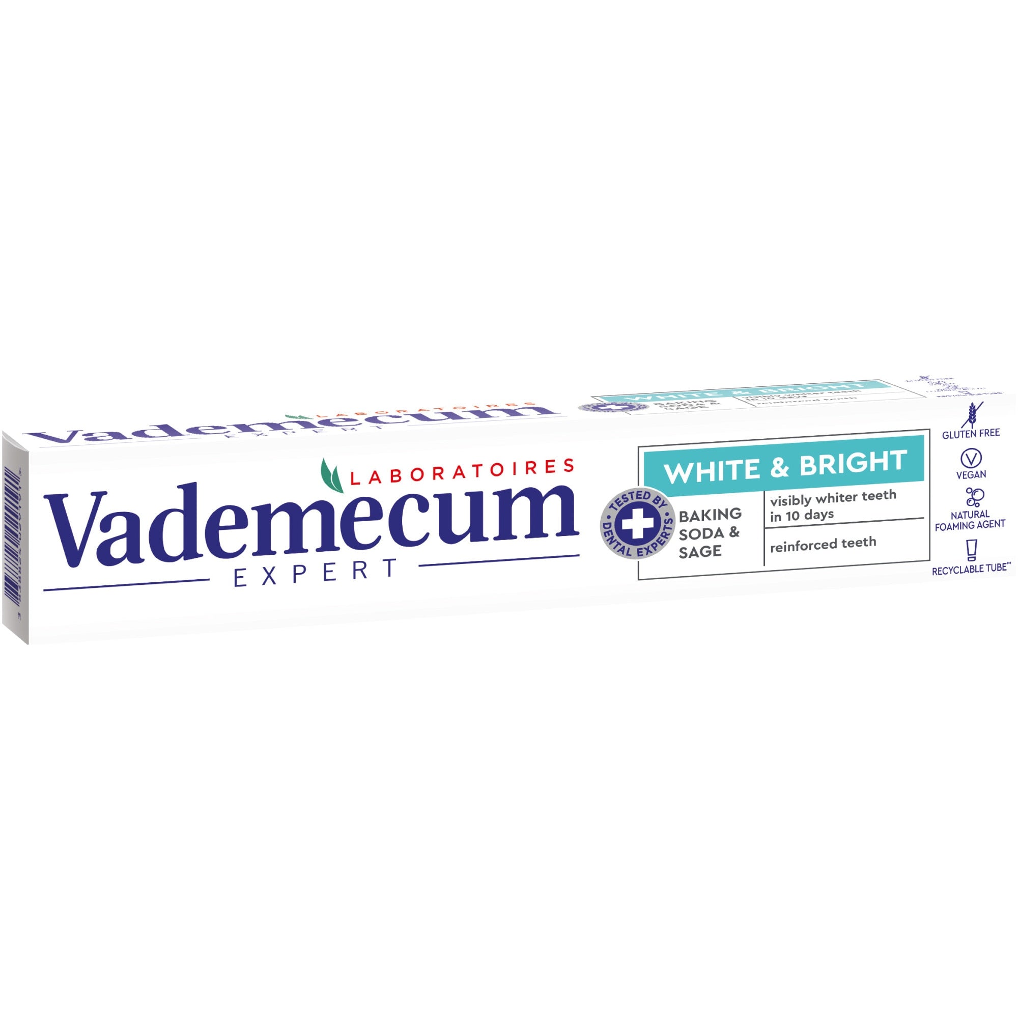 PASTA DE DINTI PRO WHITE&BRIGHT 75ML VADEMECUM - VDMPROWHITBRI75 [ps:72a2e3bd-e117-46df-ad8b-ef960acc951c]