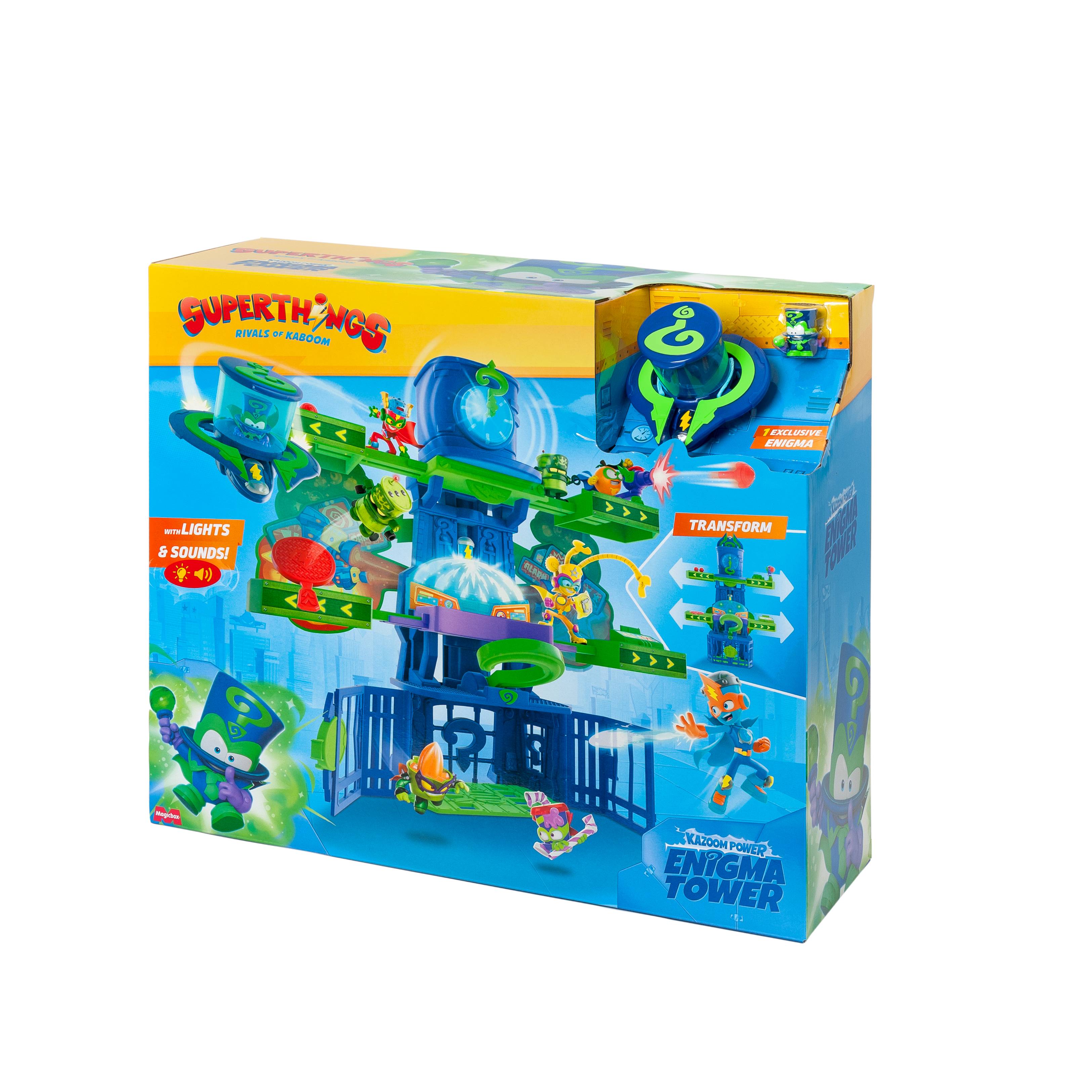 SUPERTHINGS 1 model, figurine, turnul lui Enigma [ps:1ab6af97-980d-4f63-9f1f-4de34b24130c]