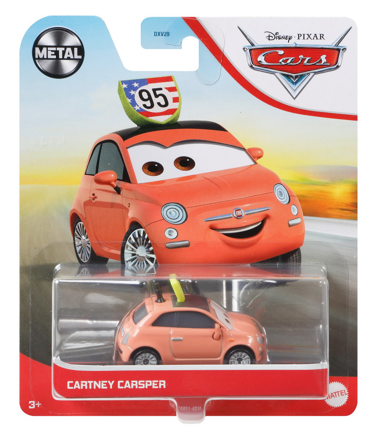 MASINUTA METALICA CARS3 PERSONAJUL BRIAN SPARK Mattel - Cartney Carsper [ps:7a7d315e-31c1-42ac-9302-93d7403fac07]