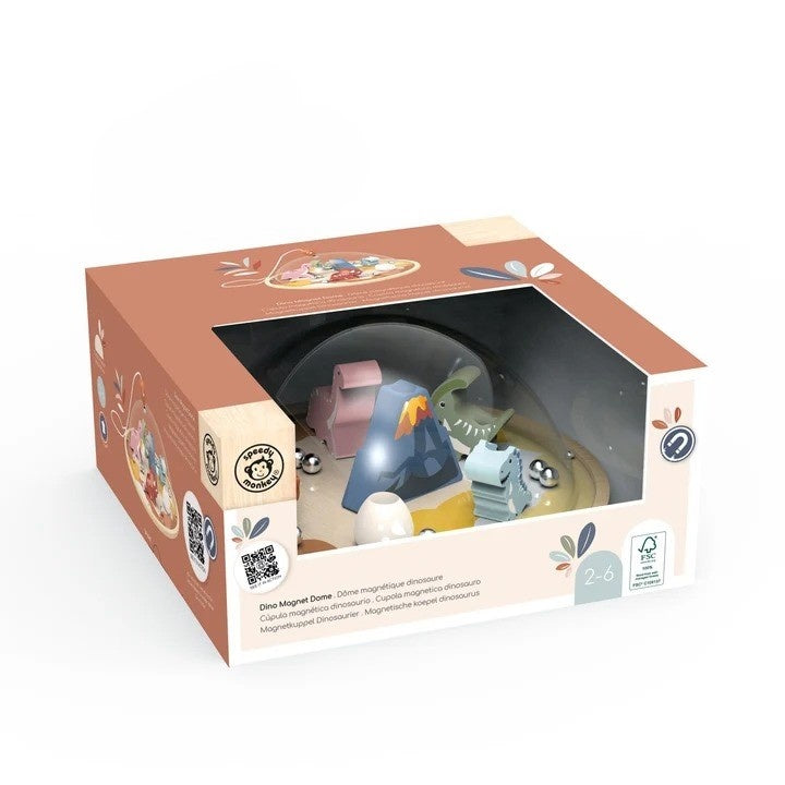 Labirint Magnetic Dino Speedy Monkey - Jucărie Educativă - Default Title [ps:9ba3eb8b-0a48-4b12-be4f-faf0ef84d80e]