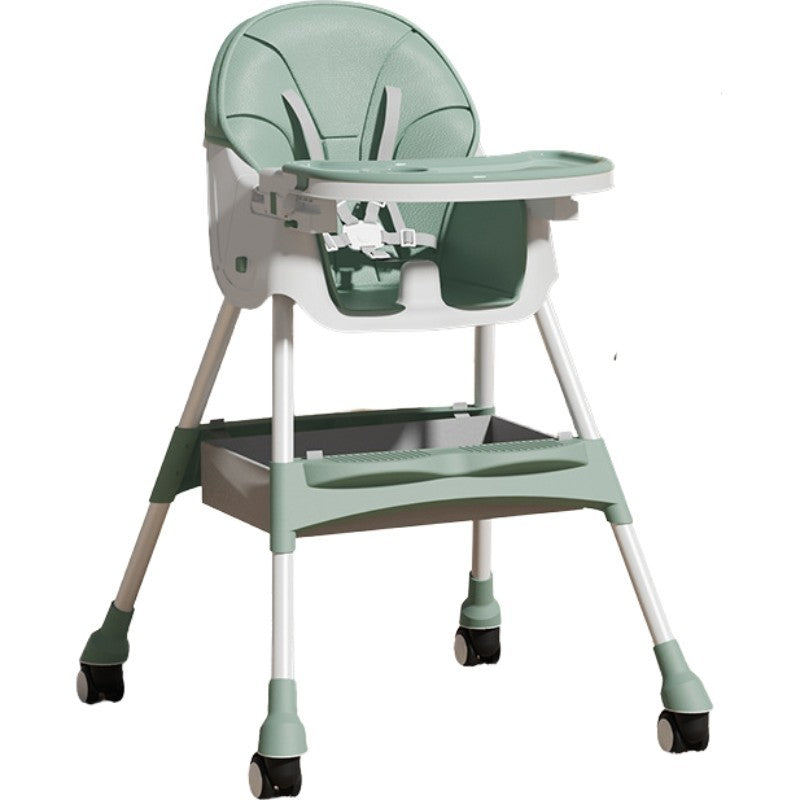 Scaun de Masa Bebelusi Flippy, Pliabil, Albastru - Verde [ps:321bca6e-6647-4600-a0a6-58b61378c0da]