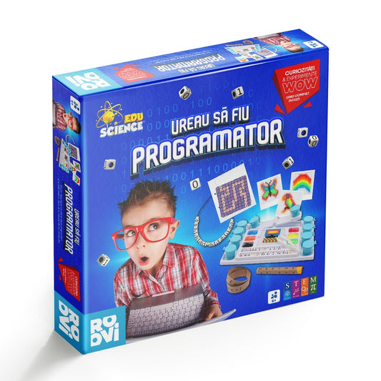 D-TOYS Vreau să fiu programator - Joc Educativ de Codare - Default Title [ps:ff51cf21-4c77-4715-9762-7b103568b74a]