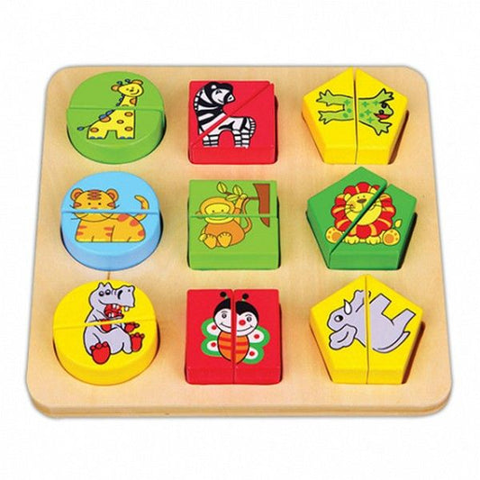 Puzzle Animale Sălbătice Fakopancs din Lemn - Default Title [ps:9f6d6047-8d15-4876-9969-1781aa138db7]