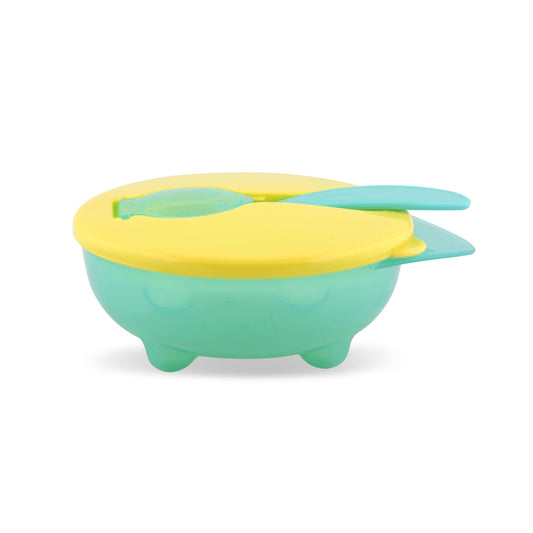 Set Castron cu Capac și Linguriță Lorelli, Pink - verde [ps:02f31e04-1da4-4df8-9b26-752e2b812034]