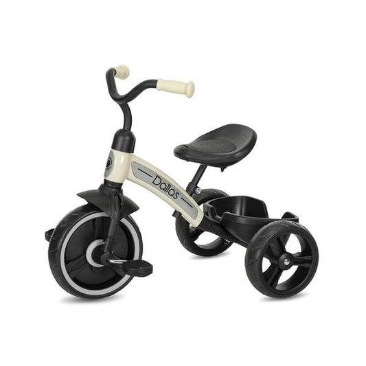 Tricicletă Copii Lorelli Dallas, Șezut Reglabil, Mint - Beige [ps:a94dd693-8cdc-4d96-9f90-af29b687c22c]