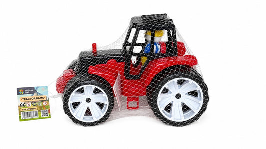 Tractor Bams VIVA TOYS Roșu - Jucărie - NEGRU ROSU [ps:0660793d-e638-43a4-b012-e96b98dd5c96]