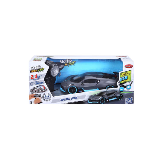 MAISTO MASINUTA PREMIUM CU TELECOMANDA BUGATTI DIVO 2.4 GHz REINCARCABILA SCARA 1 LA 24 [ps:86927e04-c64e-4927-8a67-f6033cf659ad]