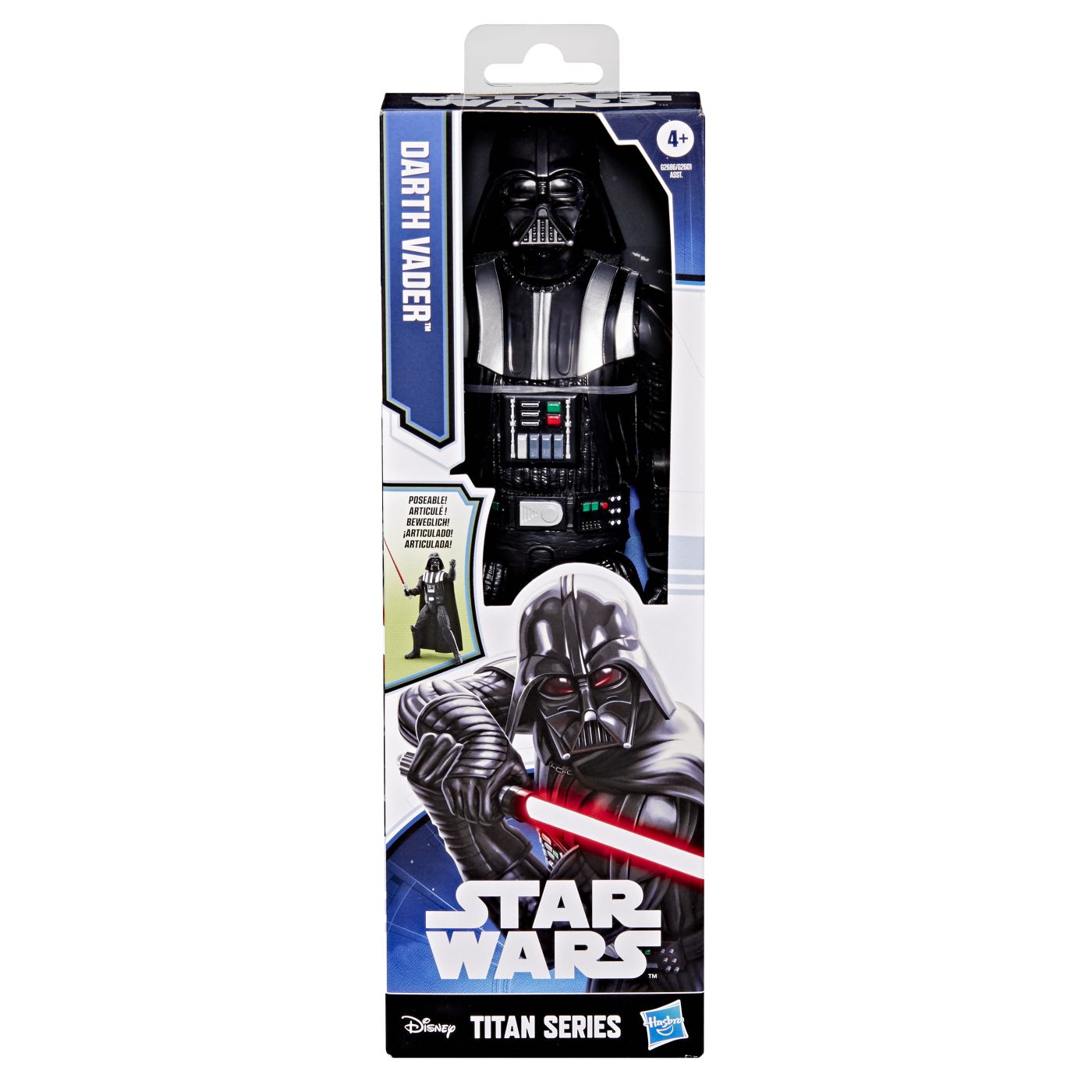 Figurină Darth Vader Star Wars Titan Series 30cm - Hasbro - Default Title [ps:fda419ea-cf68-448d-8462-d7555d940864]