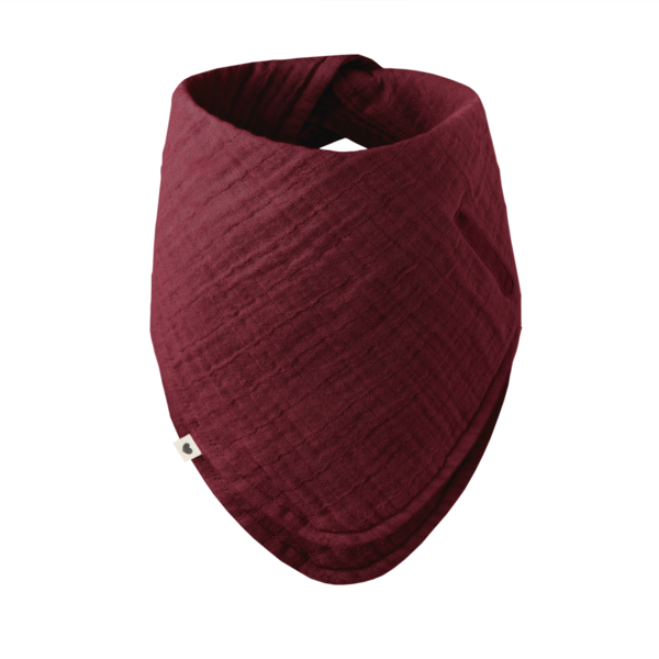 Bavetica Bandana BIBS, Sand - Bumbac Organic - Elderberry [ps:a606c9a4-a422-4008-9f59-6adc9cc08035]