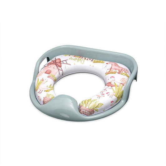 Reductor Toaletă Moale Lorelli, Universal, Animals Grey - Farm green [ps:1a5a93a4-89f5-4202-b1f4-efb4073af151]