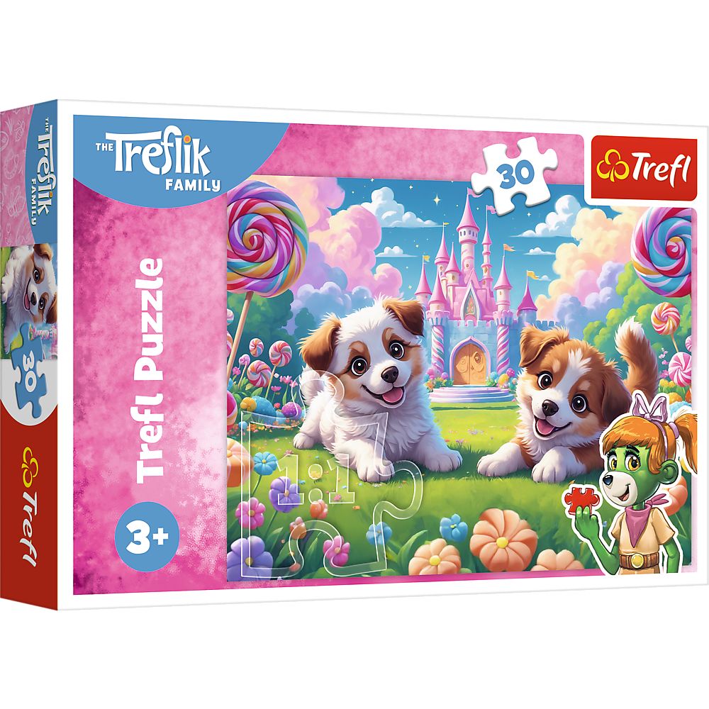 PUZZLE TREFL 30 FAMILIA TREFLIK O LUME PLINA DE ZAMBETE - Default Title [ps:97630cba-63cf-41f1-a633-586d328a5a5e]