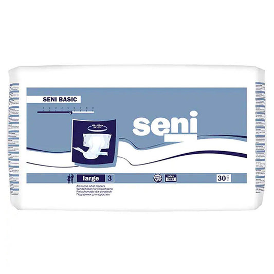 SENI Basic, scutece pentru adulti, L, 30 buc [ps:68f53809-f265-4289-afa7-ddf5851c613d]
