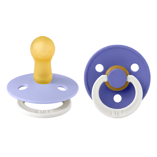 Set 2 Suzete BIBS Colour Glow Latex, 0 luni, Hush/Grape - Hush/Grape [ps:99e8193e-413e-492e-9b0b-f56e5676a9e3]