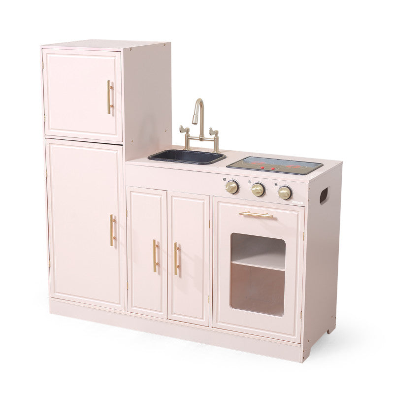 Bucatarie moderna roz pudrat cu lumini si sunete, PolarB Viga [ps:ea1f15a7-f0aa-4486-9d5e-2184042ee153]