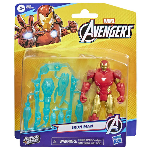 MARVEL AVENGERS ACTION VERS SET FIGURINA IRON MAN SI ACCESORII 11.4CM [ps:83be893e-cbf9-4668-ae6e-733456e39d8d]