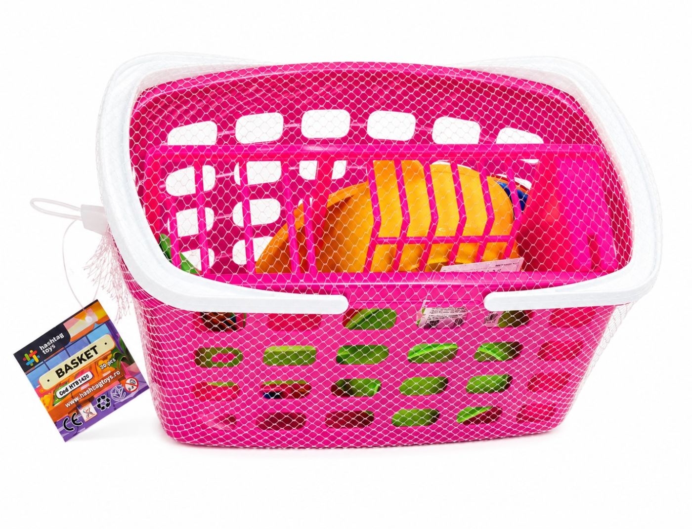 Set Cos cu Maner și Veselă Viva Toys - Jucărie de Rol - Default Title [ps:f5ea4489-2710-4c39-82d9-27d597abc077]
