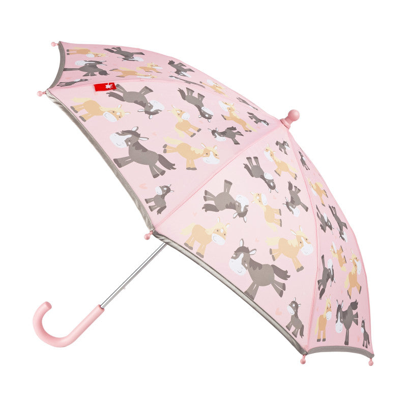 Umbrela pentru copii cu margine reflectorizanta, Ponei, Sigikid [ps:3976bae5-a028-4997-82e3-89da7751e675]
