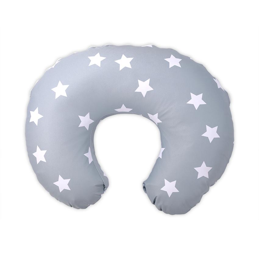 Perna Multifuncțională Lorelli Happy, 140cm, Stars Pale - Stars Grey Mist [ps:448a974f-f8cf-458d-ab57-2aafaa245385]