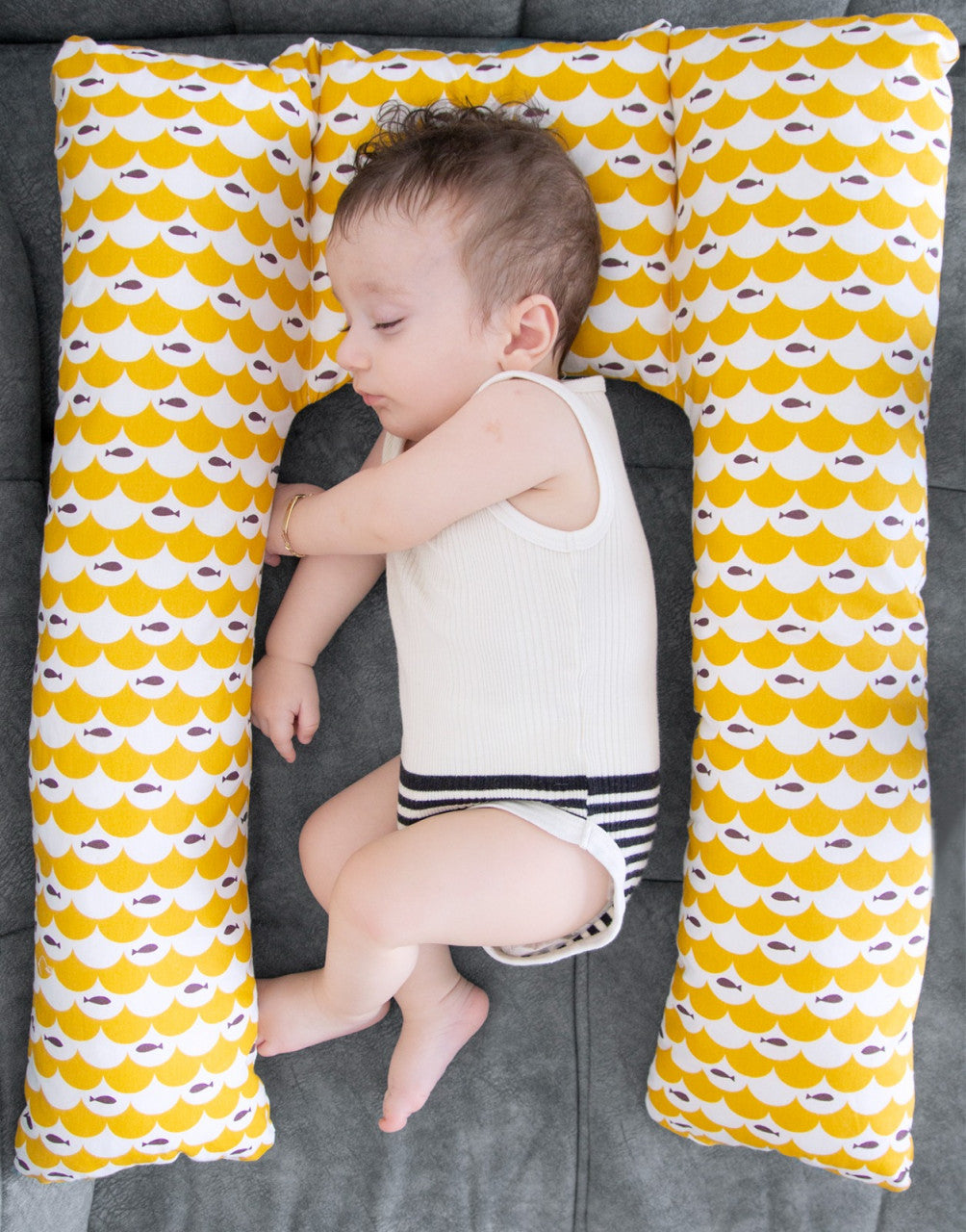 Pernă 3 în 1 BabyJem - Babynest, pentru gravide și alăptare - 4 culori disponibile [ps:97ab5eaa-b927-4866-87e6-9ba5edd842d3]