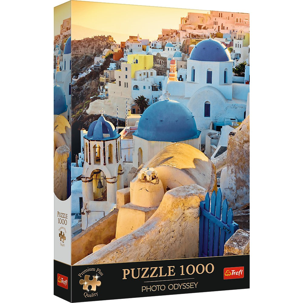 PUZZLE TREFL 1000 PREMIUM PLUS TEA TIME PIATA DE FLORI - Santorini [ps:9a8cfaf1-def1-4429-ad50-ea1241bd1b0f]