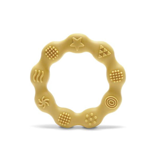 Jucărie de Dentition Silicon Ring Lorelli, Fresh Green - Yellow [ps:52808715-c752-4e14-9153-51e81e56c4cb]