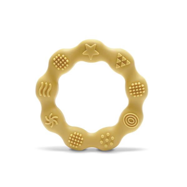 Jucărie de Dentition Silicon Ring Lorelli, Fresh Green - Yellow [ps:52808715-c752-4e14-9153-51e81e56c4cb]