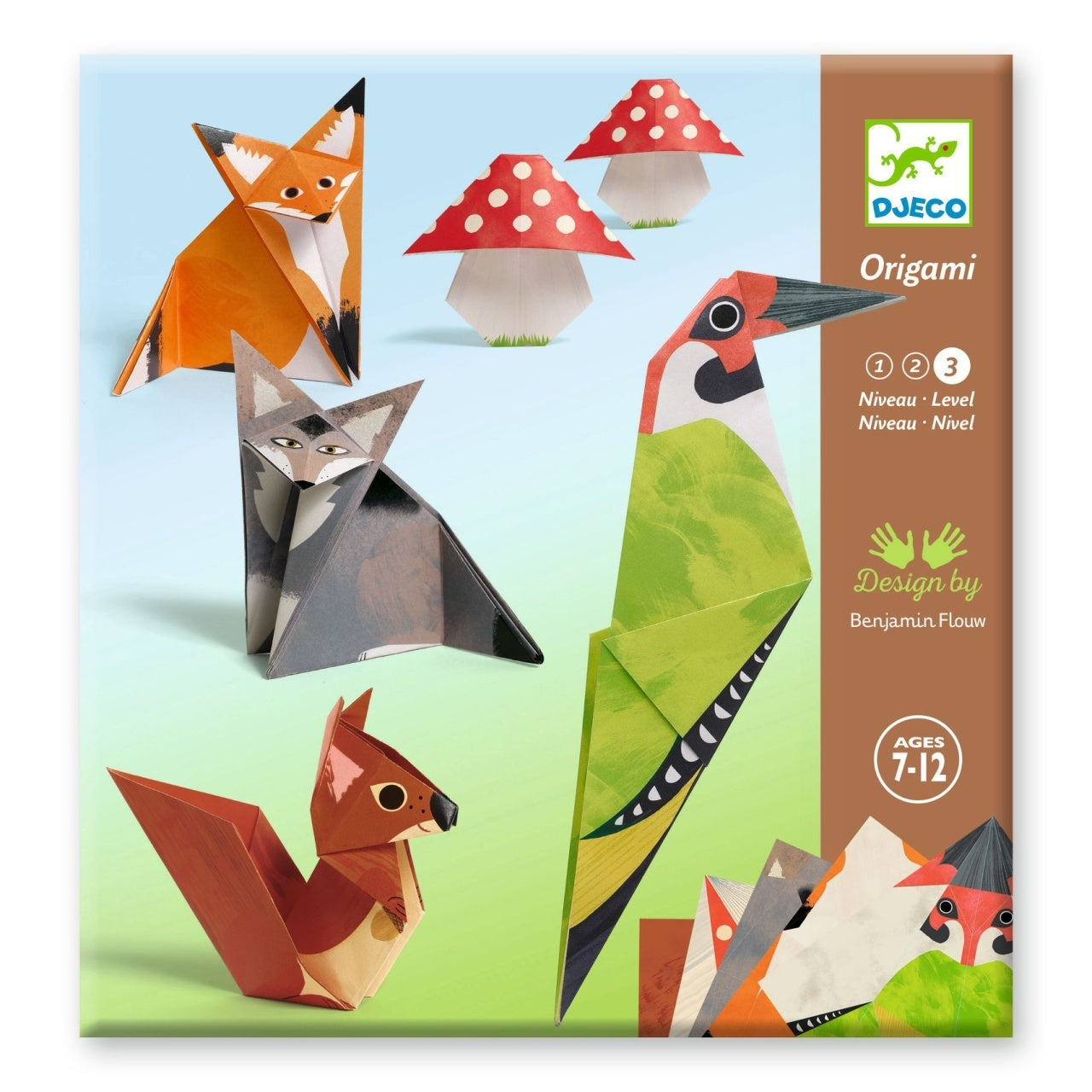 Joc Creativ Origami Animalele Pădurii Djeco - Default Title [ps:02723332-9902-491a-83ba-f68f90cb43f2]