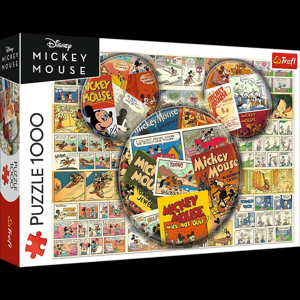 PUZZLE TREFL 1000 DISNEY MICKEY MOUSE - Mickey Mouse [ps:bc6e5c53-cf1f-4fbd-a63d-ac46c19020af]