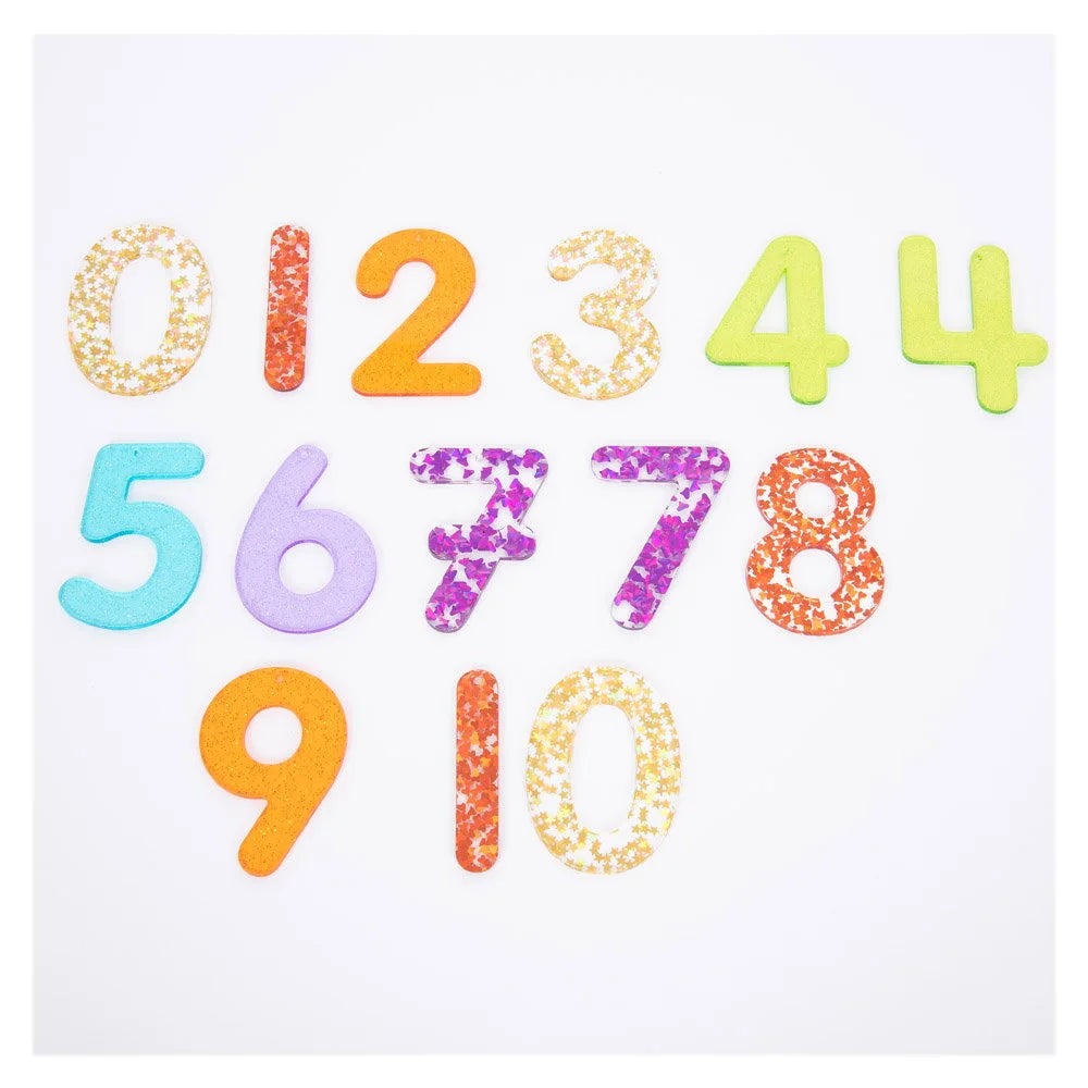 Rainbow Glitter Set Numere cu Sclipici Tickit - Default Title [ps:b4302f6d-8695-44e2-938a-0c18462fc59f]