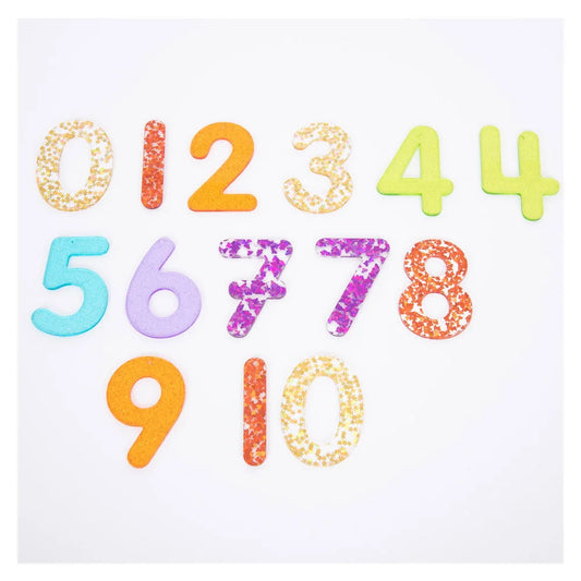 Rainbow Glitter Set Numere cu Sclipici Tickit - Default Title [ps:b4302f6d-8695-44e2-938a-0c18462fc59f]