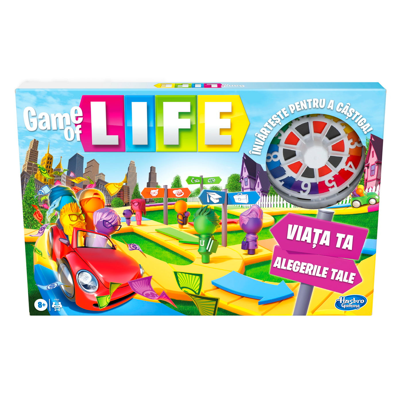 JOC GAME OF LIFE CLASIC IN LIMBA ROMANA Hasbro - Romana [ps:db17a5de-e4b4-45d8-a97b-769a90763309]