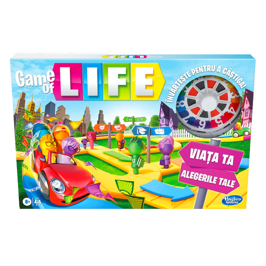 JOC GAME OF LIFE CLASIC IN LIMBA ROMANA Hasbro - Romana [ps:db17a5de-e4b4-45d8-a97b-769a90763309]