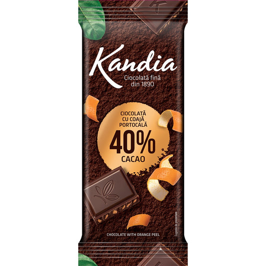KANDIA Ciocolata amaruie, tableta de ciocolata, 40% cacao, 80 g, 1 buc [ps:5f134cb8-ce42-4d4e-a279-157ff65e13c9]