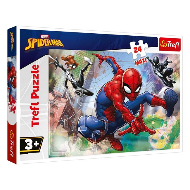 Puzzle Spiderman 2 Eroi (24 piese) Trefl - Jumbo - Default Title [ps:5652cf7b-f99f-4fca-b5f2-e32a736f1d3c]