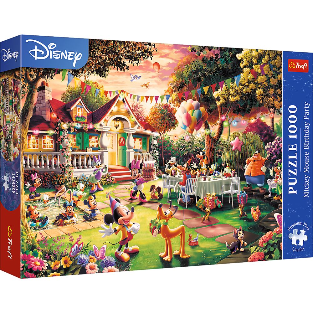 PUZZLE TREFL 1000 PREMIUM PLUS TEA TIME PIATA DE FLORI - Mickey Mouse [ps:1e98f2e5-0b2f-49cd-a473-37178d202ccf]