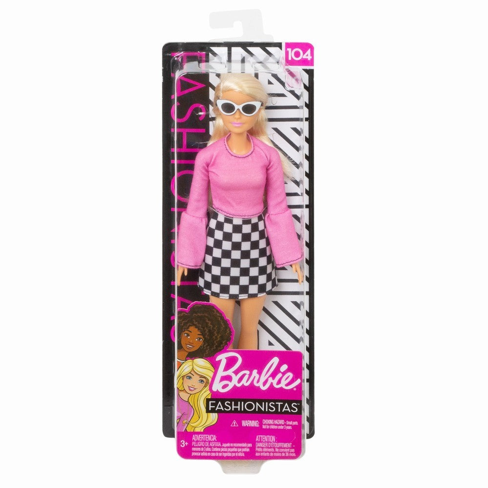 PAPUSA BARBIE FASHIONISTA BLONDA CU OCHELARI [ps:d7f8f104-8d96-42e2-9bb6-b691a774e502]