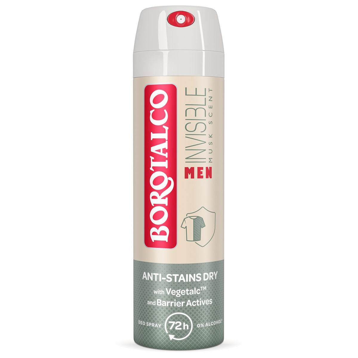 BOROTALCO Men Invisible, Antiperspirant, spray, 150 ml [ps:212551b1-55e8-47a1-9a9f-12c8704f5830]
