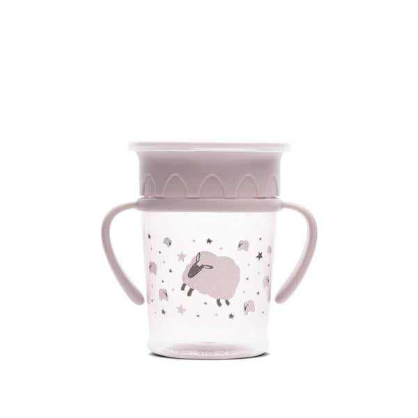 Cană de Tranziție Lorelli 360 Grade, 270ml, Multicolor - Mellow Rose [ps:e61d6158-865d-4b7a-8620-be64678c1d83]