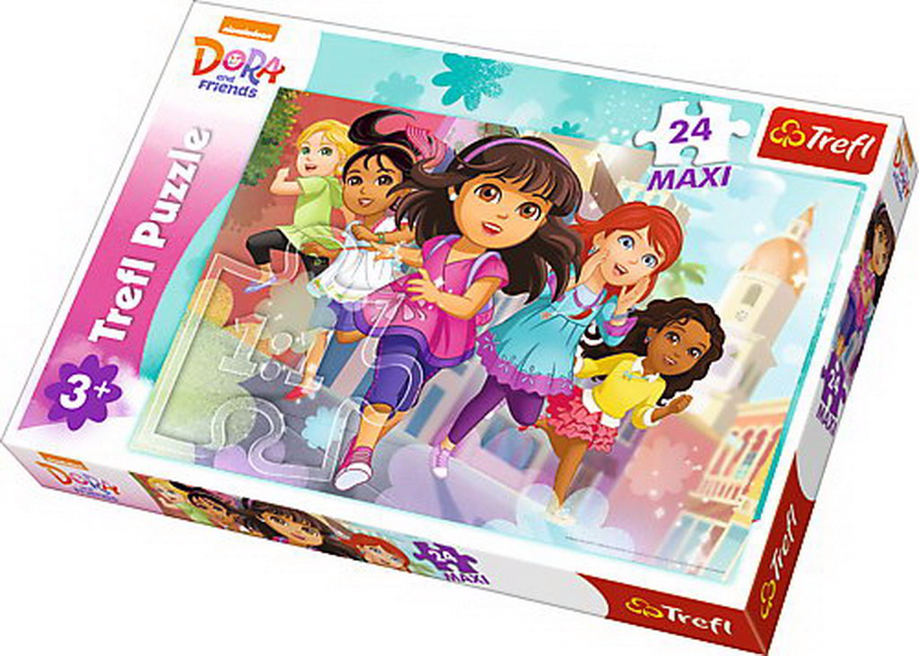 PUZZLE TREFL 24 MAXI DORA ALEARGA [ps:cb8e4cd8-dfe3-4530-9e44-a25b135bebee]