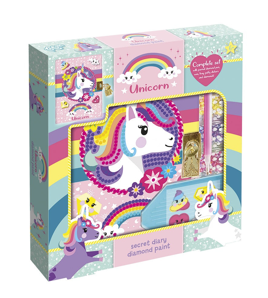 Set Creativ Jurnal cu Unicorni și Diamante Totum - Fată [ps:69f12b28-b549-4856-a437-cce01dd2f042]