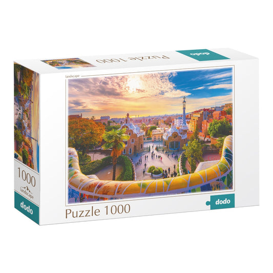 Puzzle Parcul Guell Barcelona 1000 piese - Dodo Toys - Default Title [ps:2afbc723-6428-4fd5-aafc-6648f352b88b]